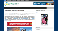 Desktop Screenshot of globalpaddler.com.au