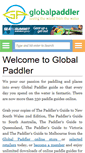 Mobile Screenshot of globalpaddler.com.au